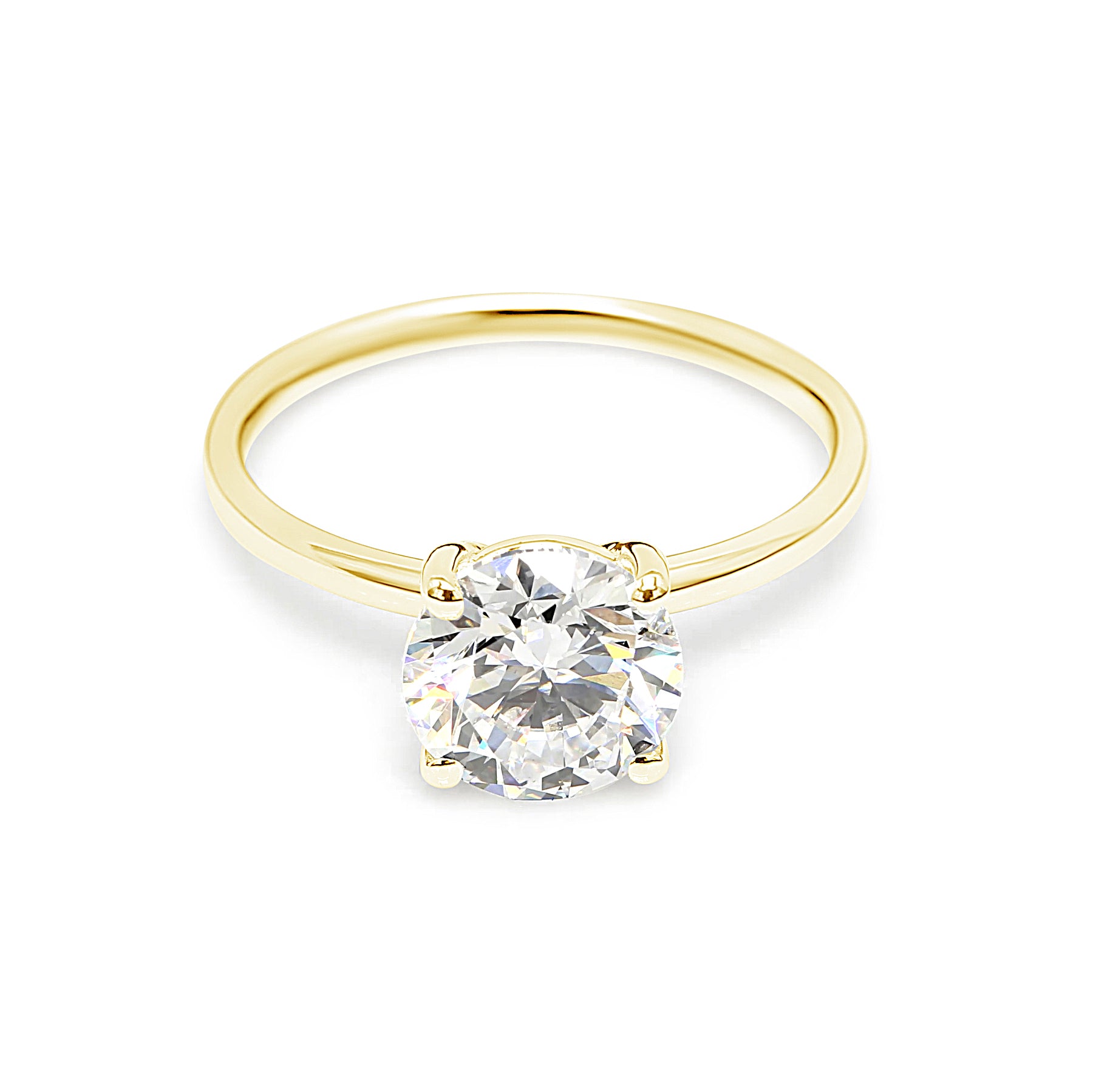 2,00 CT (RUND) DIAMANTRING SOLITAIR