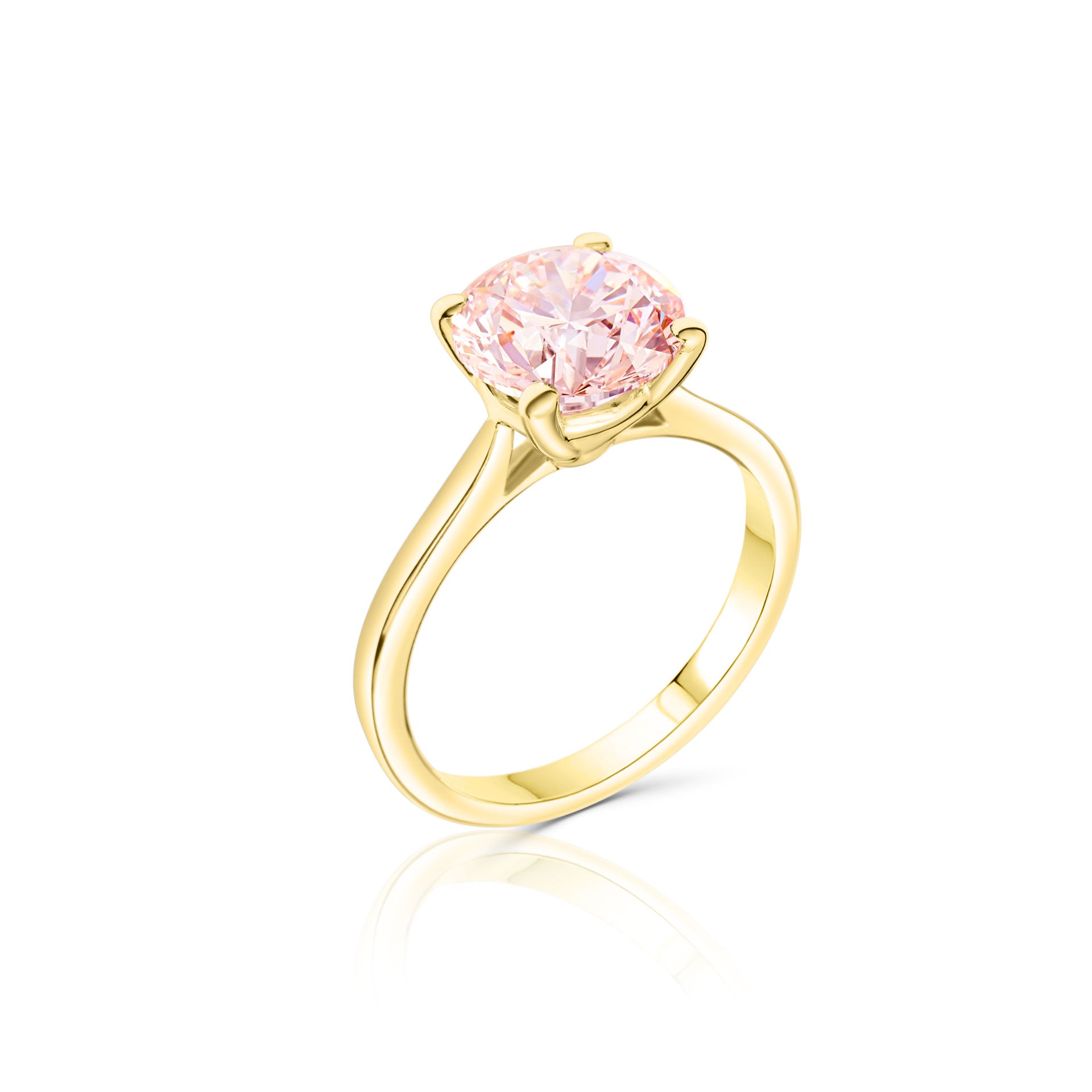 2.00 CT (ROSA RUND) DIAMANTRING SOLITÄR