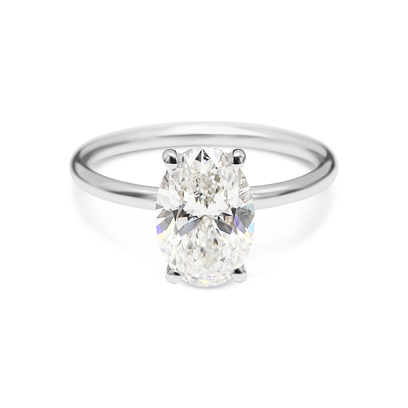 Förlovningsring Aurora - Oval