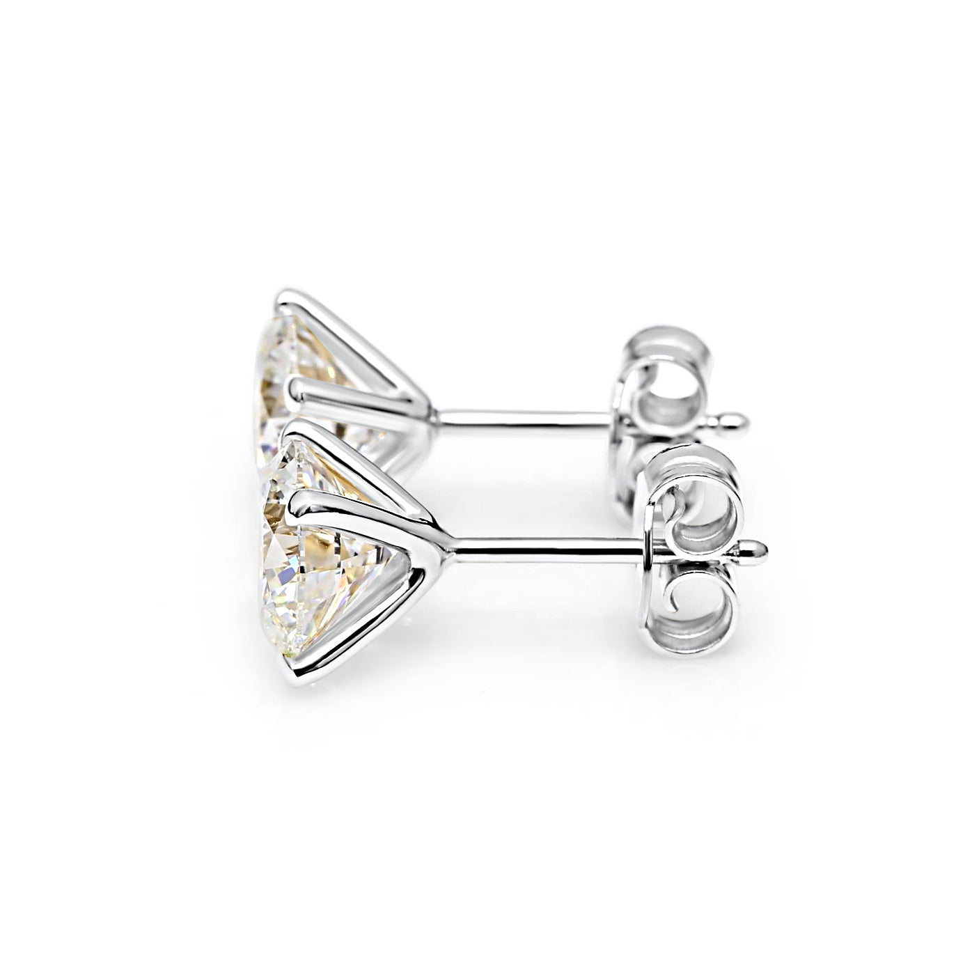 Diamantörhängen Celestia (Rund)